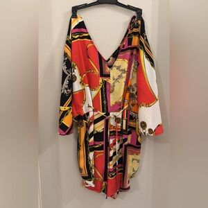 Versace-style romper